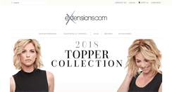 Desktop Screenshot of hairextensions.com